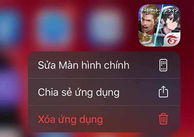 Xóa game, cài đặt lại