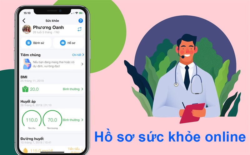 Hồ sơ sức khỏe online