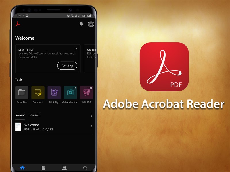 Adobe Reader - Đọc, chỉnh sửa, chuyển file pdf sang word, excel