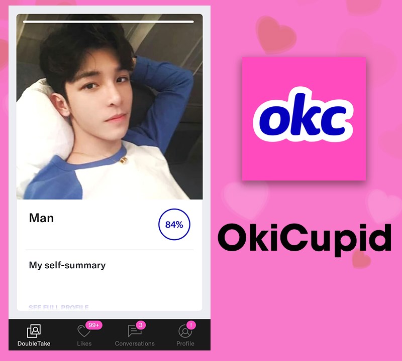 okicupid - app hẹn h&ograve;, t&igrave;m bạn 