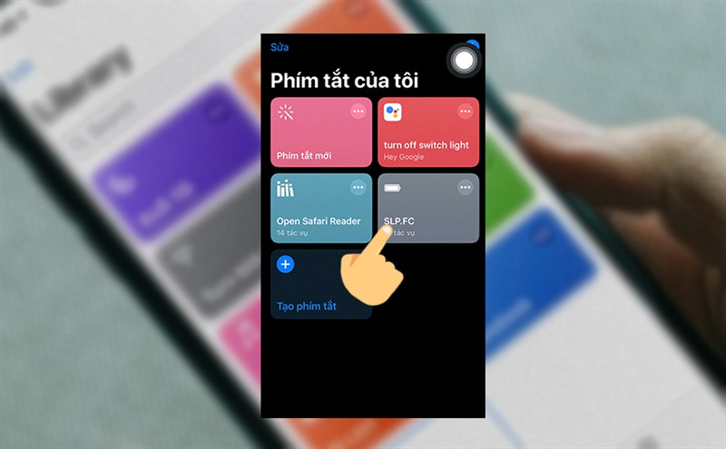 Nhấn SLP.FC để k&iacute;ch hoạt
