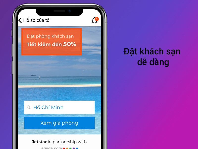 Đặt kh&aacute;ch sạn dễ d&agrave;ng