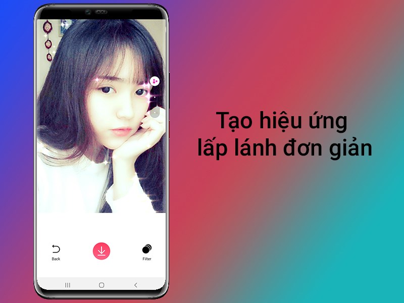 Tạo hiệu ứng lấp lánh cho ảnh và video đơn giản