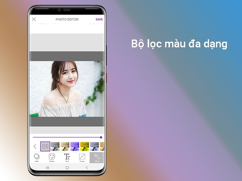 Bộ lọc m&agrave;u đa dạng v&agrave; hiệu ứng ảnh phong ph&uacute;