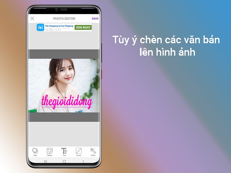 T&ugrave;y &yacute; ch&egrave;n c&aacute;c văn bản l&ecirc;n h&igrave;nh ảnh