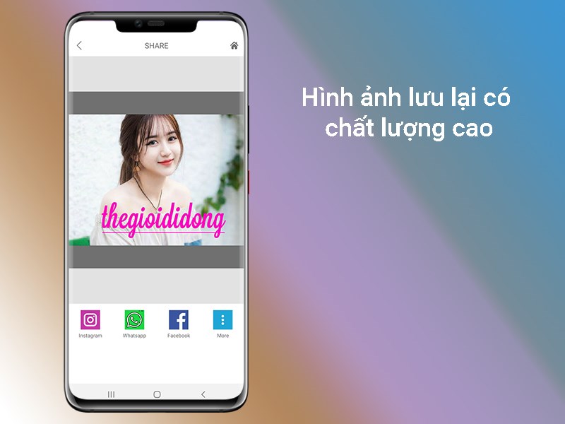 H&igrave;nh ảnh lưu lại c&oacute; chất lượng cao