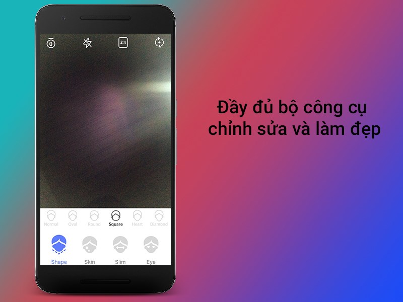 Đầy đủ bộ c&ocirc;ng cụ chỉnh sửa v&agrave; l&agrave;m đẹp khu&ocirc;n mặt
