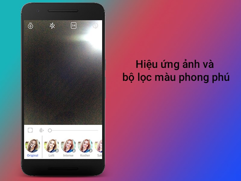 Hiệu ứng ảnh v&agrave; bộ lọc m&agrave;u phong ph&uacute;