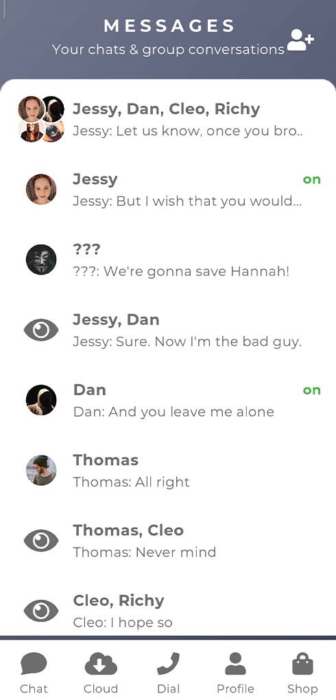 Chiếc điện thoại với những chức năng thường thấy