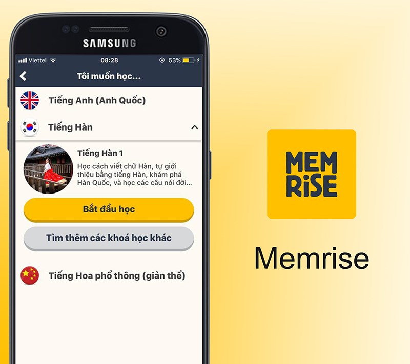 Ứng dụng Memrise