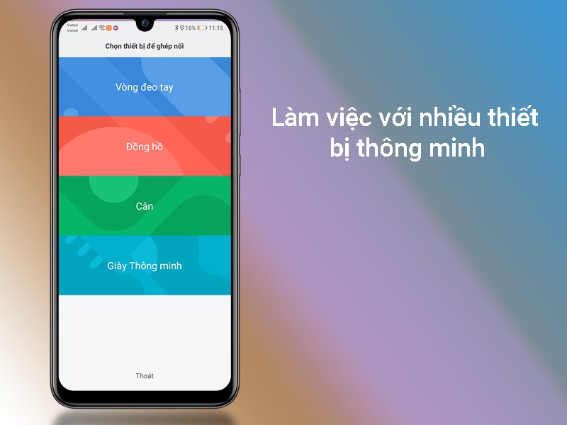 Làm việc với nhiều thiết bị thông minh