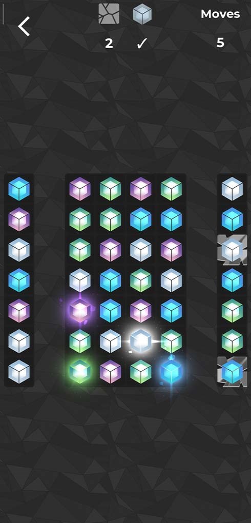 Mini game kim cương match 3