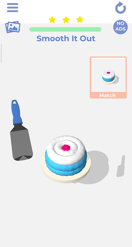 Nhiệm vụ của bạn l&agrave; ho&agrave;n thiện những chiếc b&aacute;nh sao cho giống bản mẫu nhất