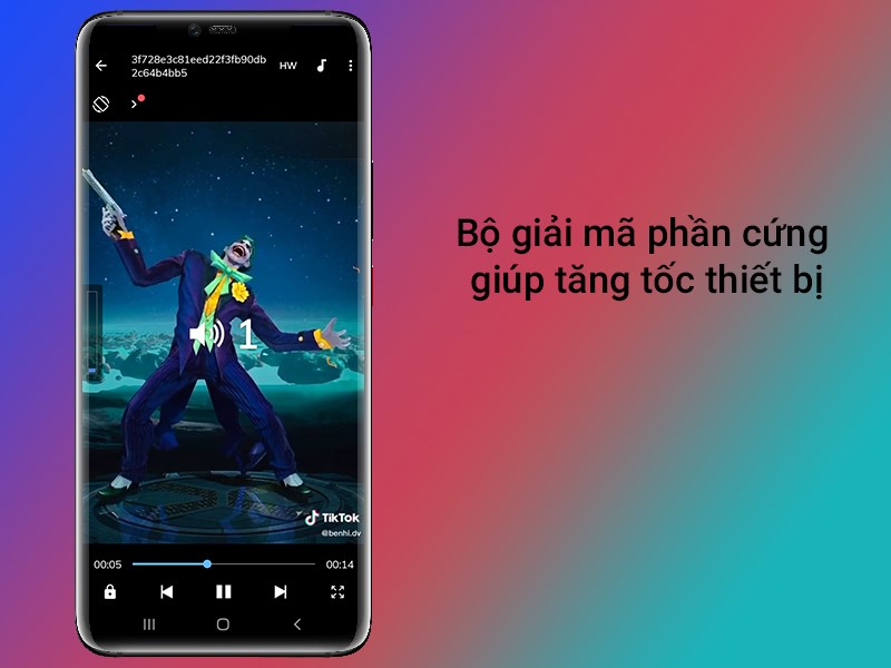  Bộ giải m&atilde; phần cứng gi&uacute;p tăng tốc thiết bị, xem video nhanh ch&oacute;ng
