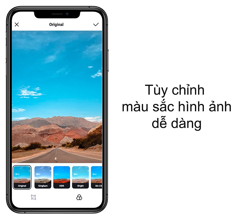 Tùy chỉnh màu sắc hình ảnh dễ dàng