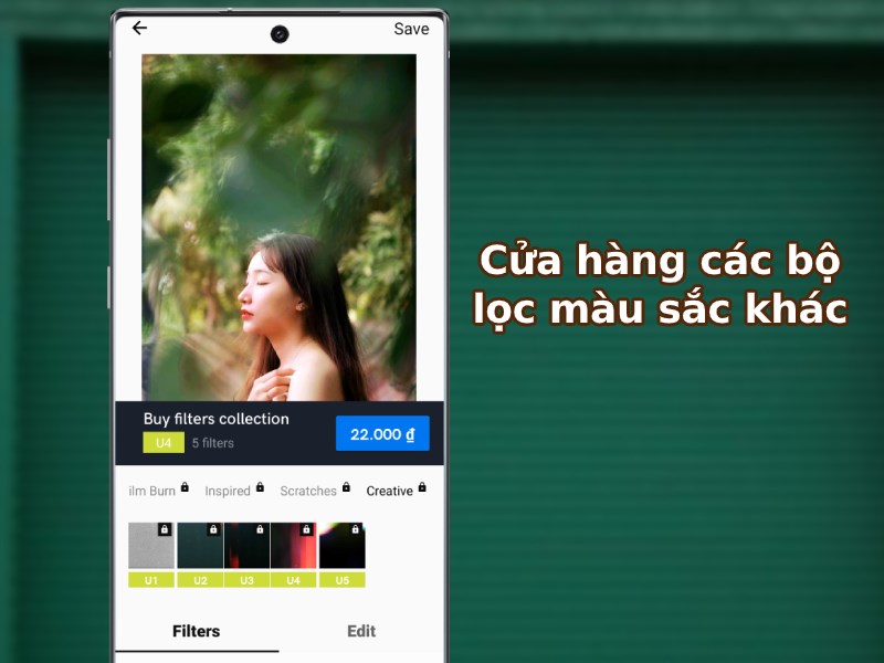 Cửa hàng các bộ lọc màu sắc khác