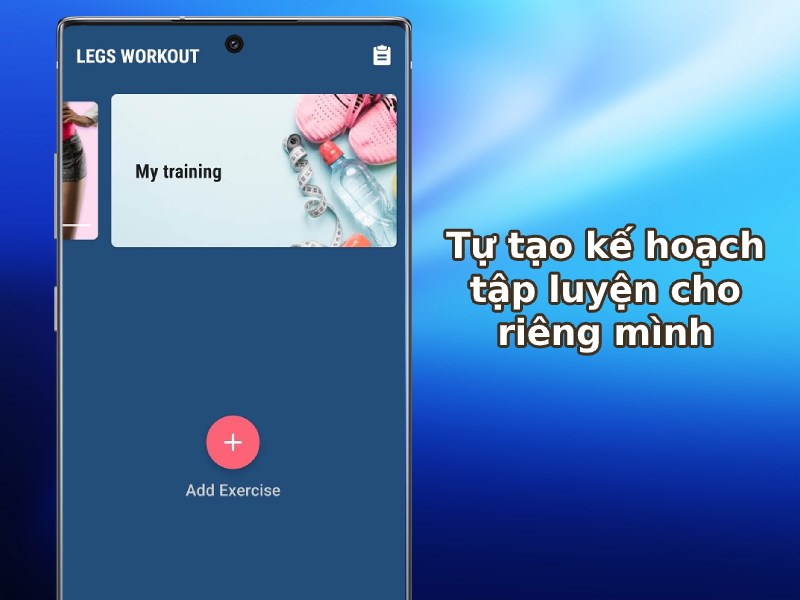 tự tạo kế hoạch tập luyện cho ri&ecirc;ng m&igrave;nh
