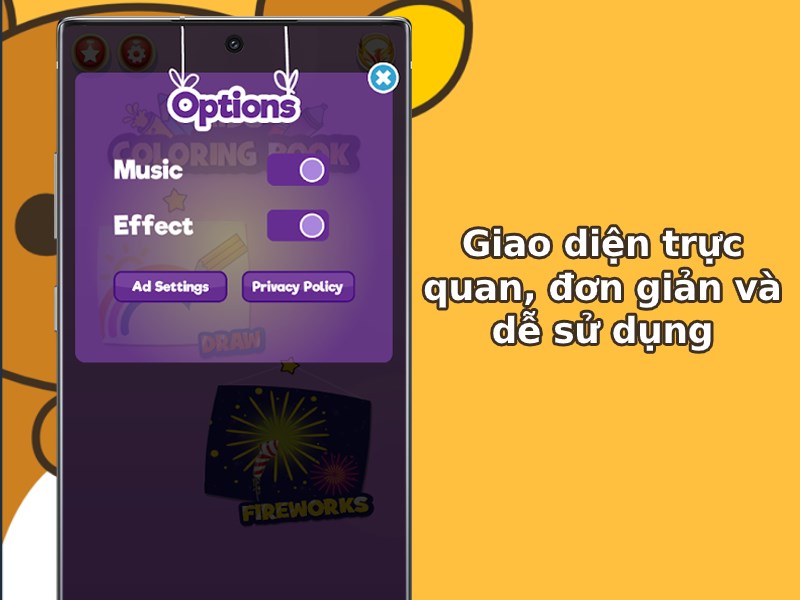 Giao diện trực quan, đơn giản và dễ sử dụng.
