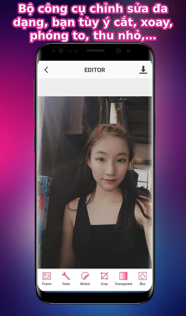  Bộ c&ocirc;ng cụ chỉnh sửa đa dạng, bạn t&ugrave;y &yacute; cắt, xoay, ph&oacute;ng to, thu nhỏ,&hellip;