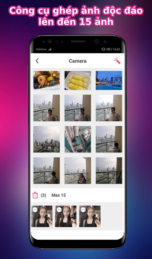 C&ocirc;ng cụ gh&eacute;p ảnh độc đ&aacute;o l&ecirc;n đến 15 ảnh