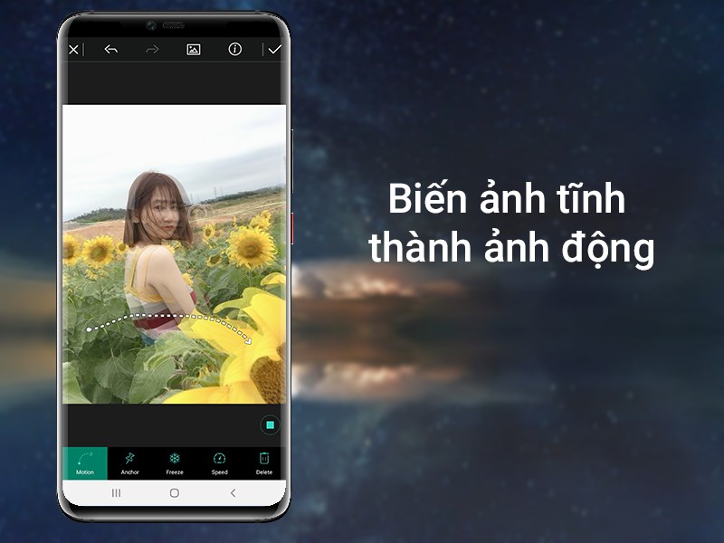 Biến ảnh tĩnh th&agrave;nh ảnh động chỉ với v&agrave;i thao t&aacute;c đơn giản