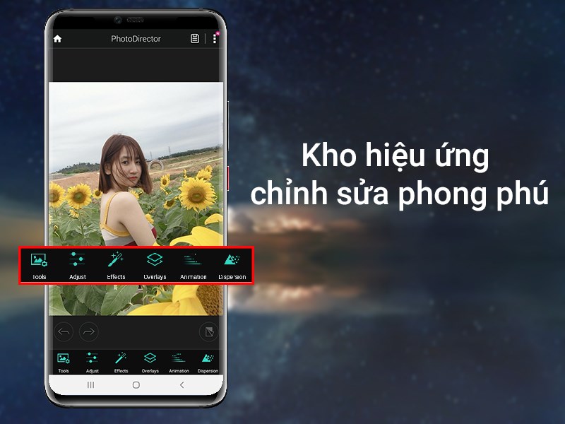Kho hiệu ứng chỉnh sửa phong ph&uacute; cho nhiều kiểu ảnh kh&aacute;c nhau