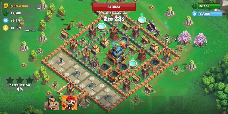 Chiến đấu với c&aacute;c đối thủ