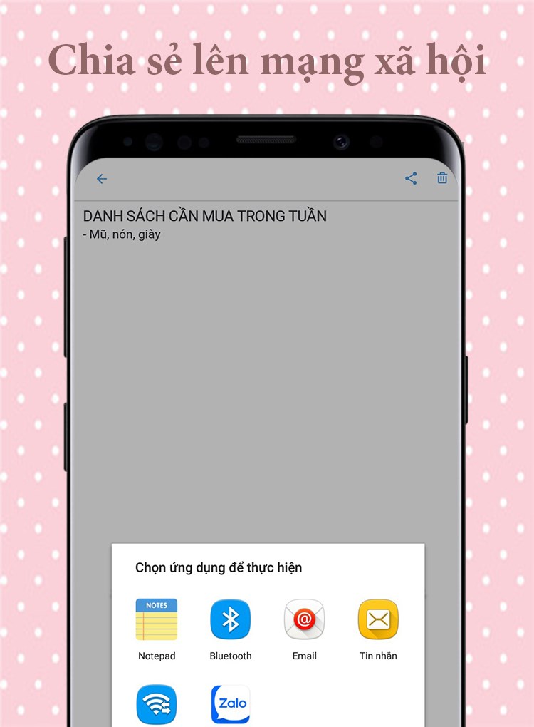 Chia sẻ ghi ch&uacute; th&uacute; vị l&ecirc;n c&aacute;c trang mạng x&atilde; hội