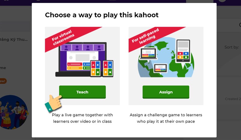 Hướng dẫn sử dụng, cách tạo game trên Kahoot đơn giản dễ dàng