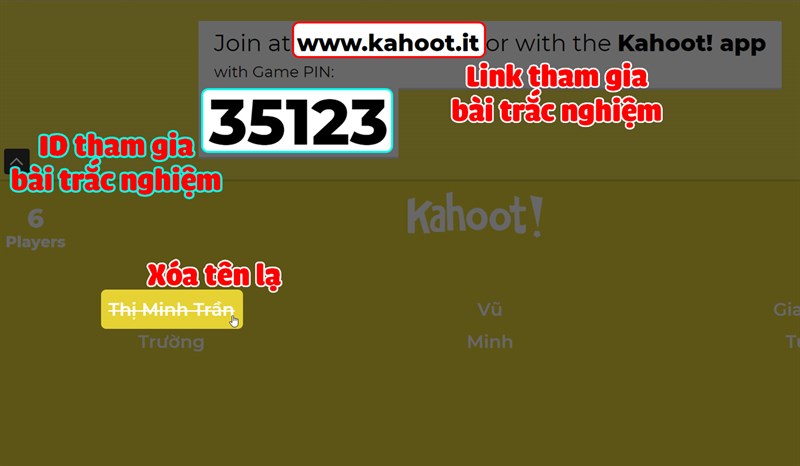 Cách sử dụng phần mềm Kahoot