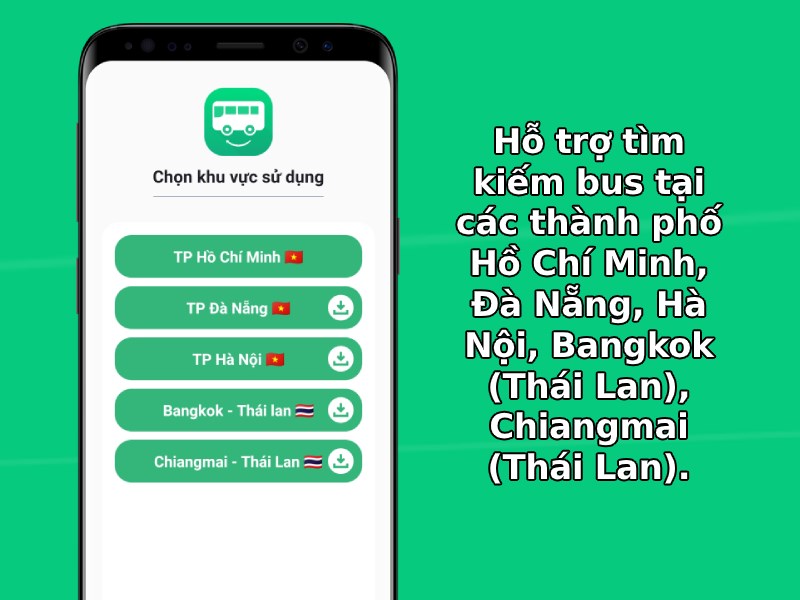 BusMap - Bản đồ các tuyến xe buýt thành phố