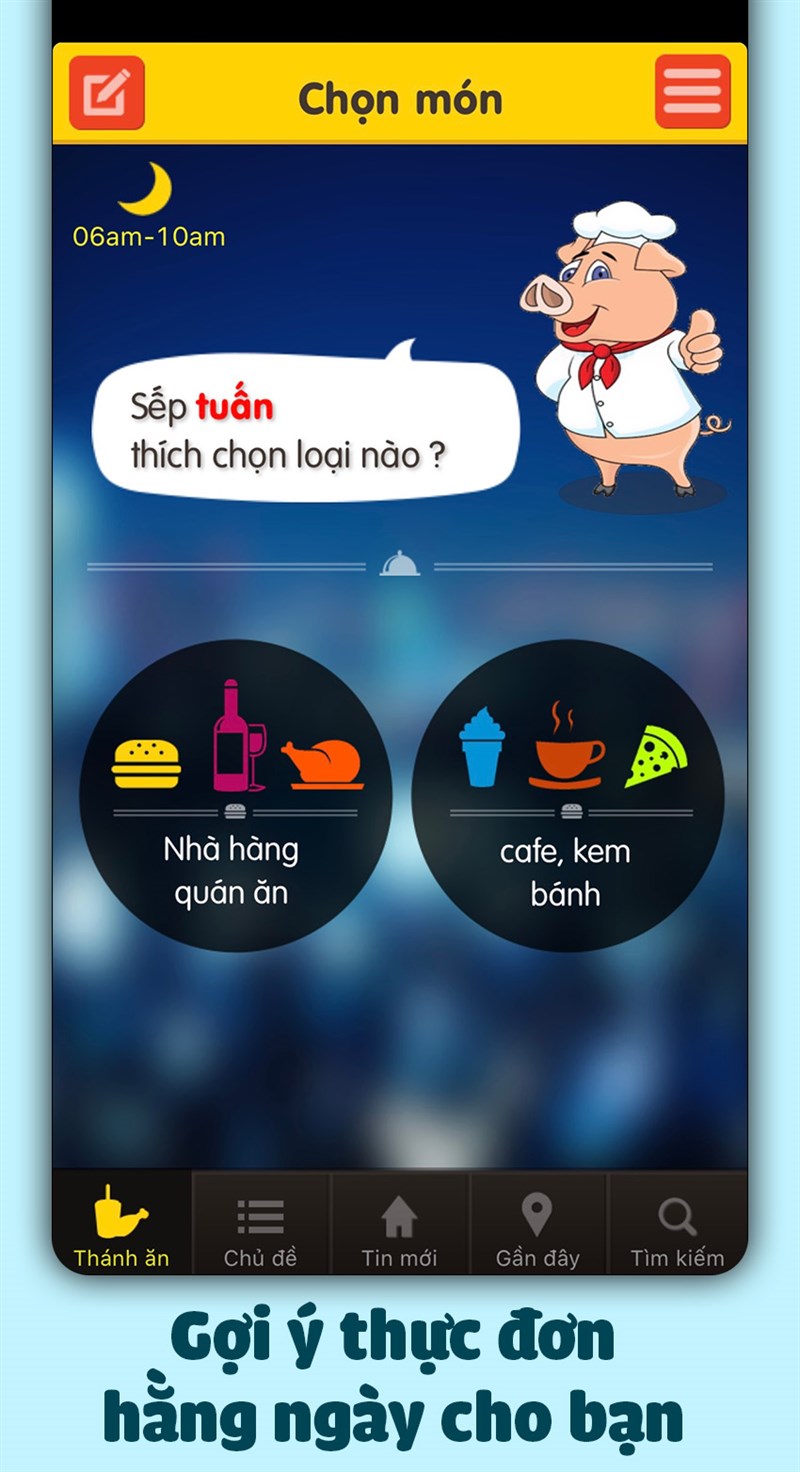 Gợi &yacute; thực đơn cho buổi ăn của bạn