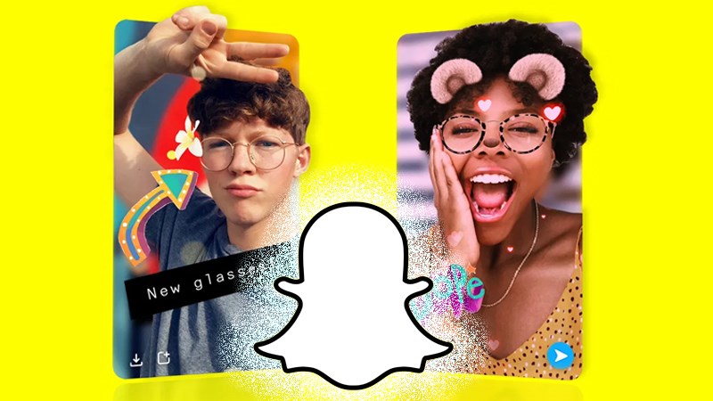 Chụp ảnh bằng ứng dụng Snapchat