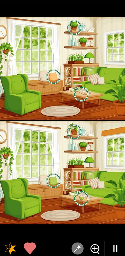 T&igrave;m ra những điểm kh&aacute;c biệt của 2 h&igrave;nh