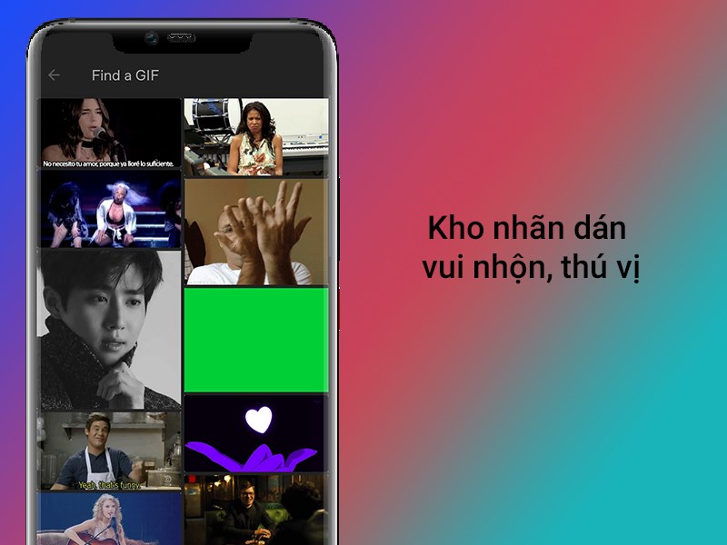 Kho nhãn dán vui nhộn, thú vị