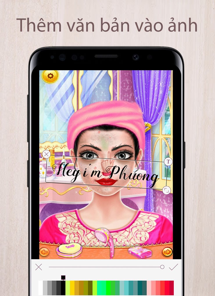 Th&ecirc;m chữ nghệ thuật độc đ&aacute;o v&agrave;o ảnh