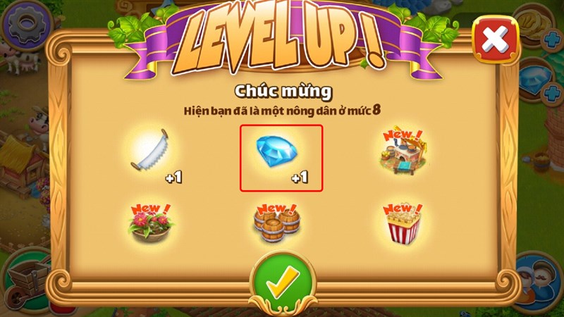 Hoàn thành nhiệm vụ, hoặc khi lên cấp