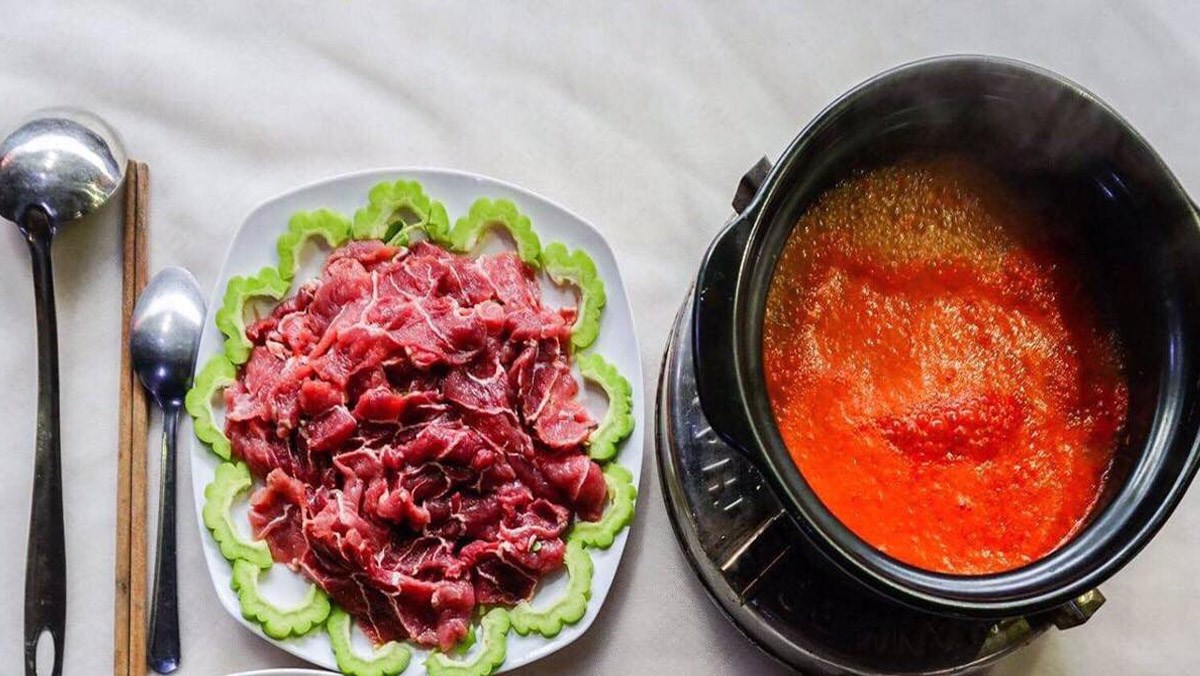Bò nhúng ớt
