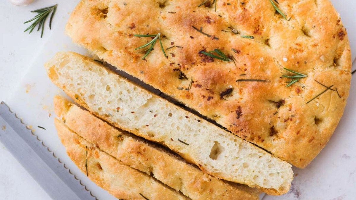 Bánh mì Ý Focaccia hương thảo