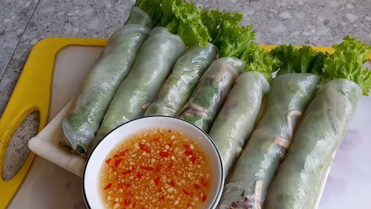 Phở cuốn chay