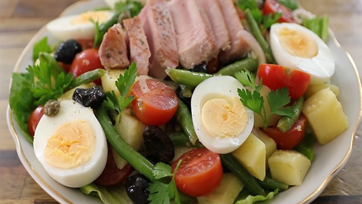 Cách làm chi tiết nicoise salad