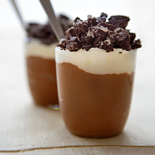 2 cách làm pudding chocolate và cacao mềm mịn không cần bột gelatin