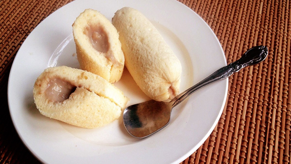 Bánh chuối cuộn Nhật Bản