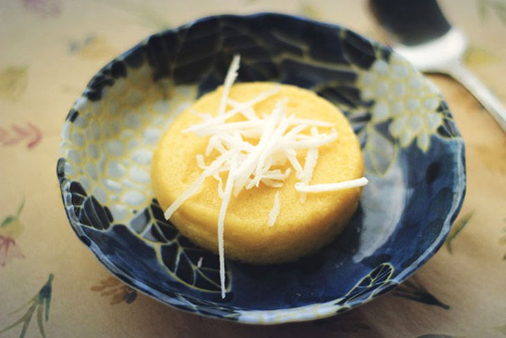 Bánh flan dừa