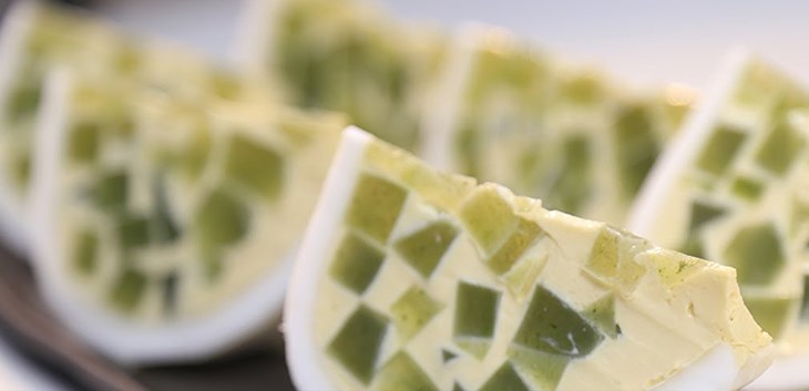 bánh Flan trái dừa