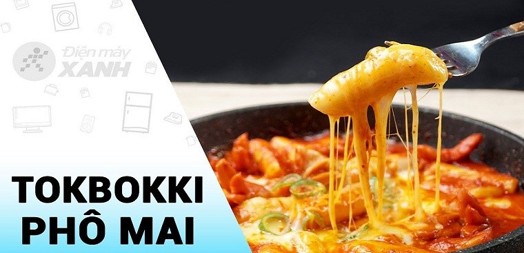 Bánh gạo xào gà cay