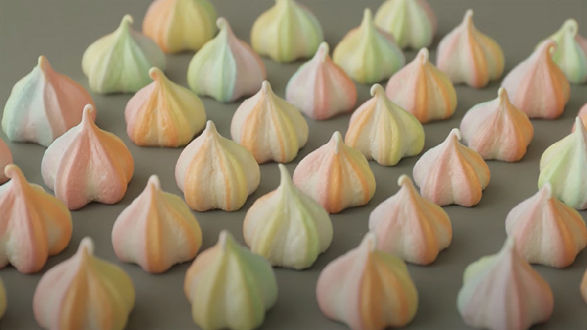 Bánh Meringue cookie - bánh quy giòn xốp