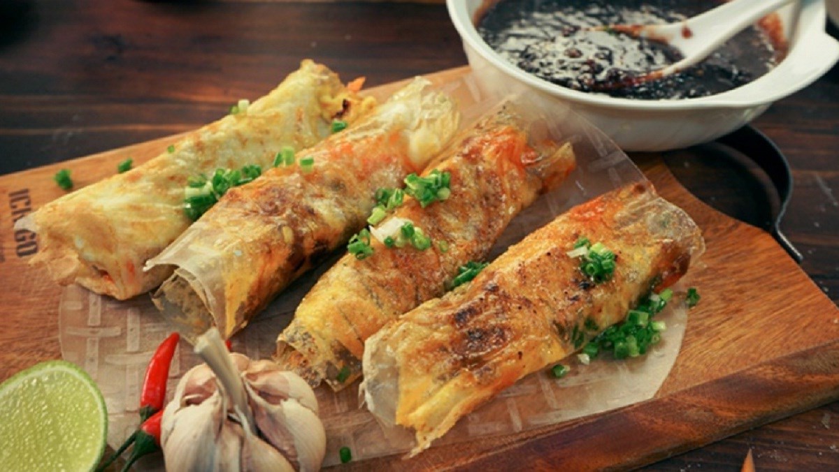bánh tráng nướng mắm - Sản phẩm Ocop tỉnh Bình Định
