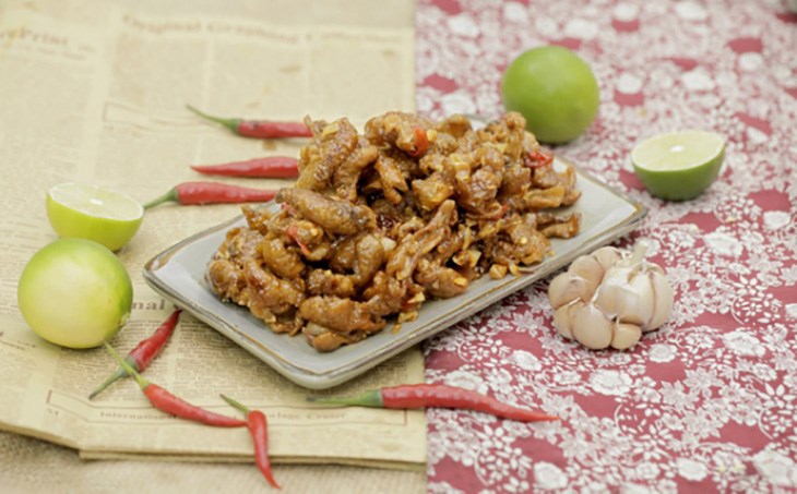 Da gà chiên nước mắm