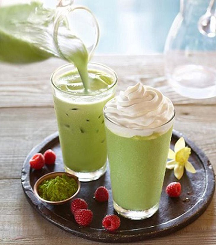 Matcha trà xanh đá xay